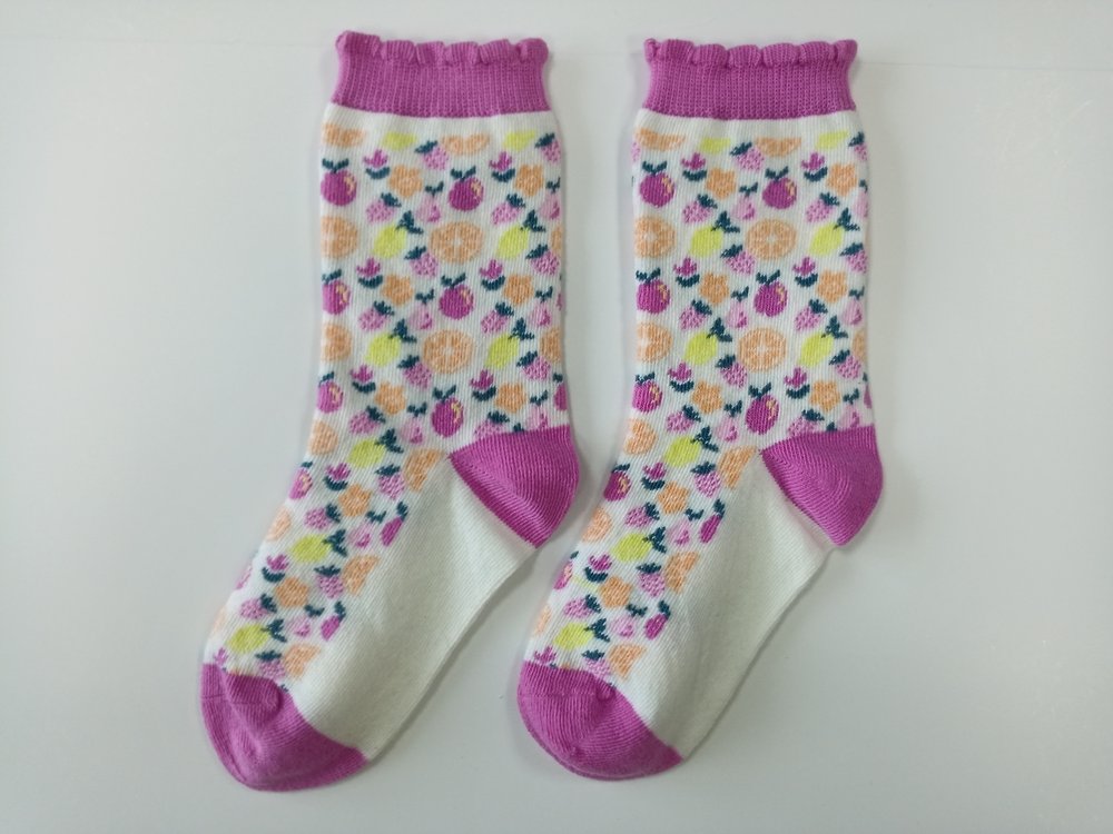 Full Cotton Jacquard Socks