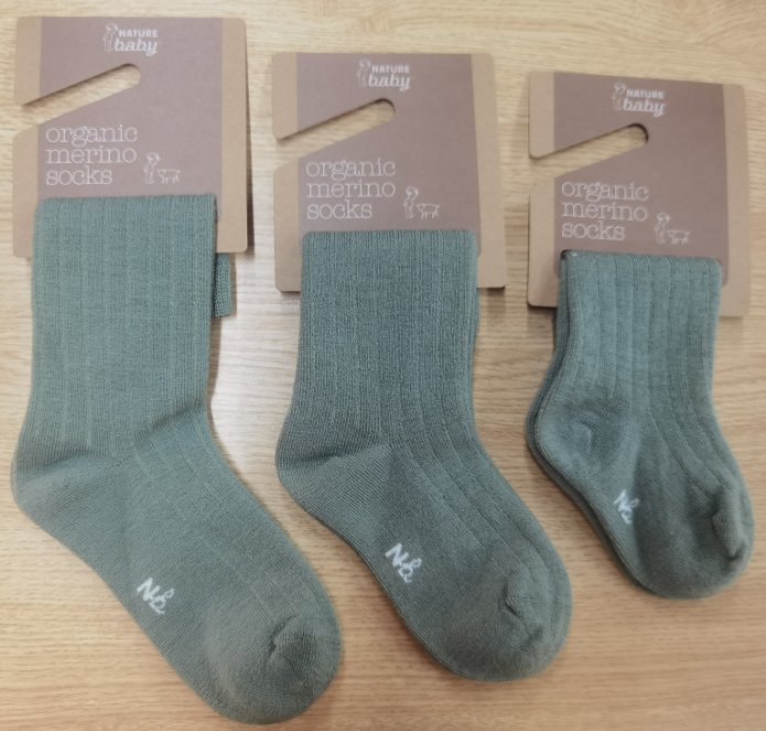 GOTS Baby Wool Socks